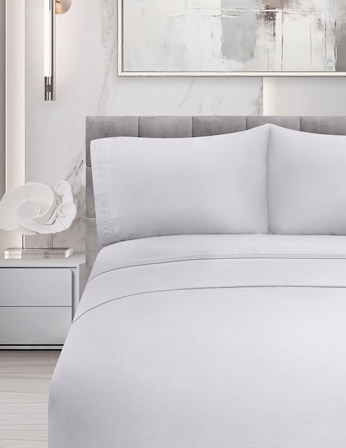 JGO SABANAS SATIN 500, QS, GRIS DALFIOR