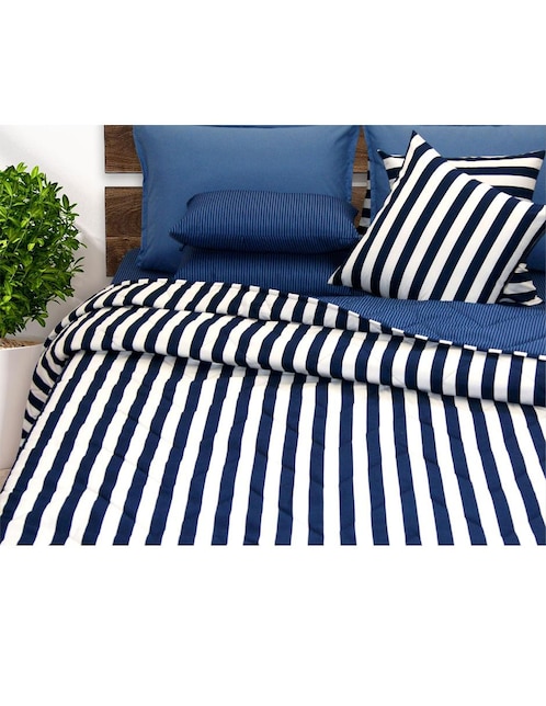 Colcha Karoj Navy