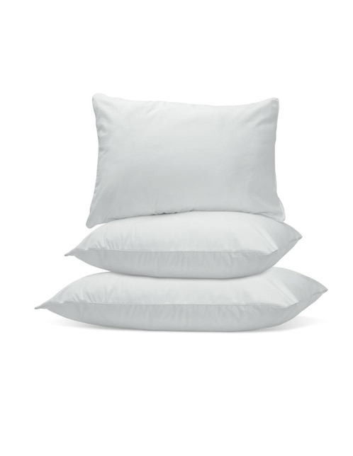 Almohada Concord king size Microfibra blanca Suburbia