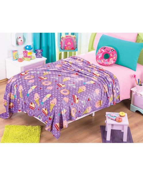 Cobertor estampado infantil