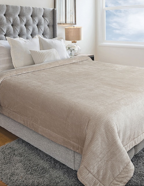 COBERTOR PREMIUM, IND, KHAKI HAUS