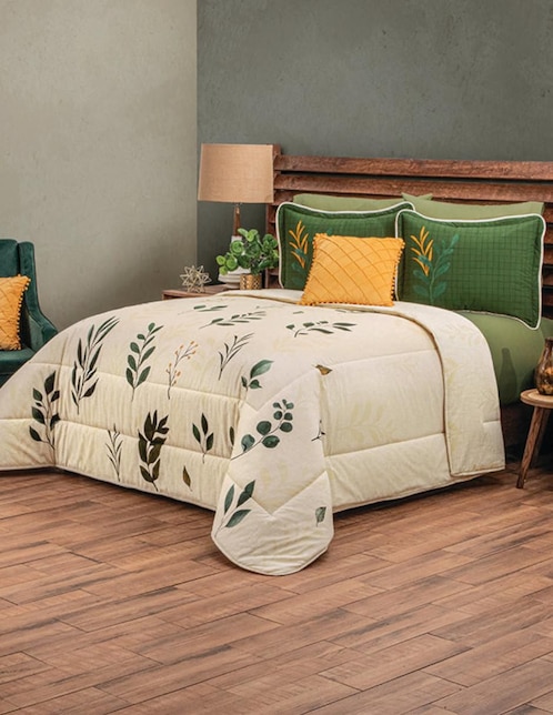 Set edredón Intima Hogar Royal Hojas