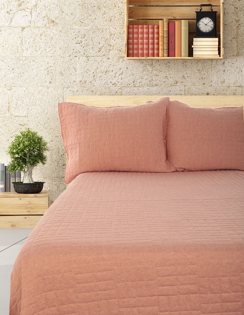 Set de colcha Haus Lt Milange Grey