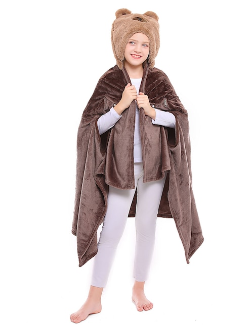 Frazada de tejido plano Travel Teddy Bear unisex 1