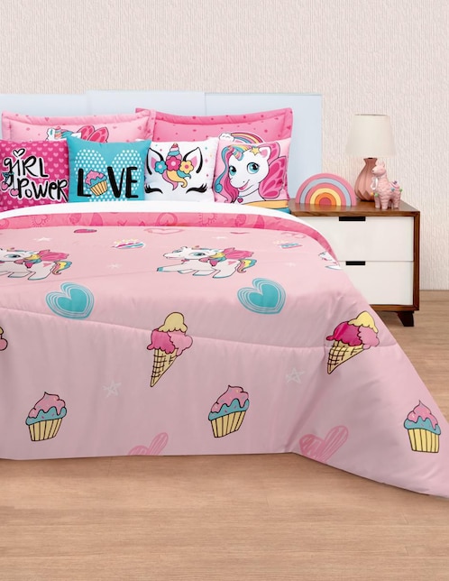 Set edredón Elefantito Hogar Unicornio