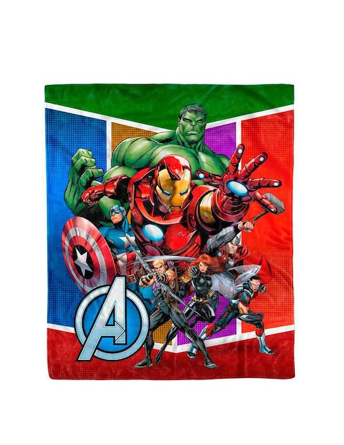 Cobertor Avengers estampado infantil 1