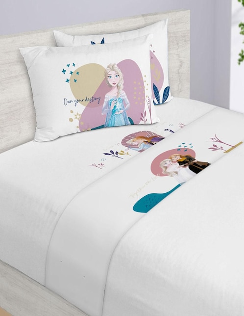 Juego de sábanas de microfibra Frozen Compañeras Juego de sábanas de microfibra Frozen Compañeras