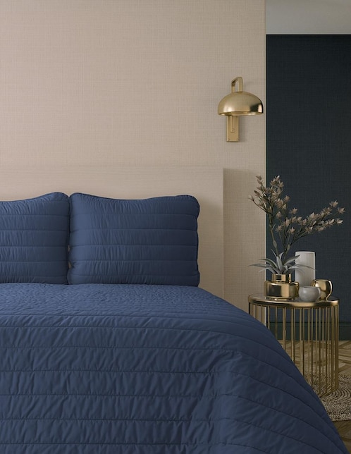 Set de colcha Tassara Ember Blue