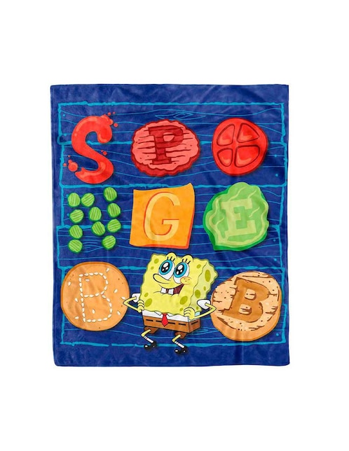 Cobertor Bob Esponja Providencia Cangreburguer