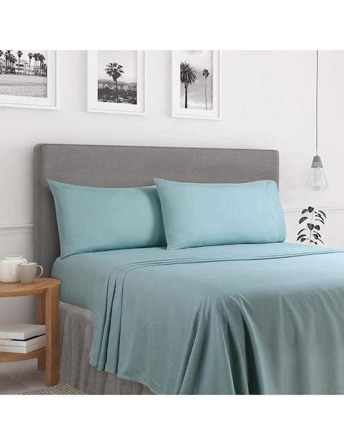 Juego de sábanas de microfibra Kaltex Home Sumie Sage