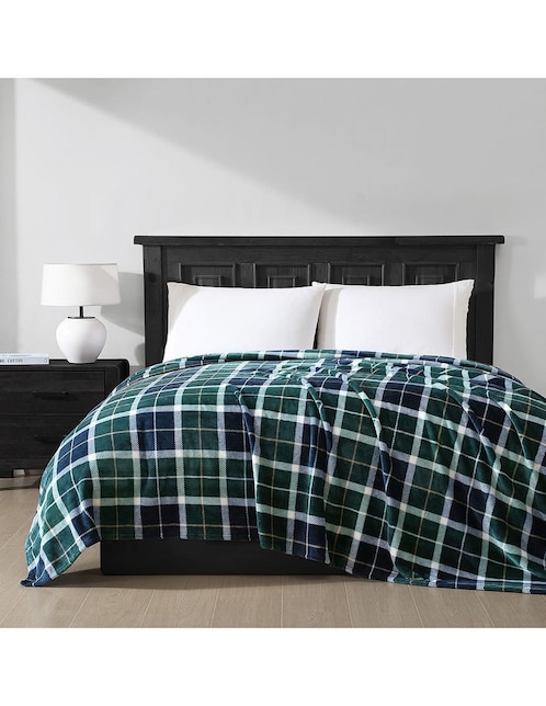 Cobertor Nautica Northsail estampado a cuadros
