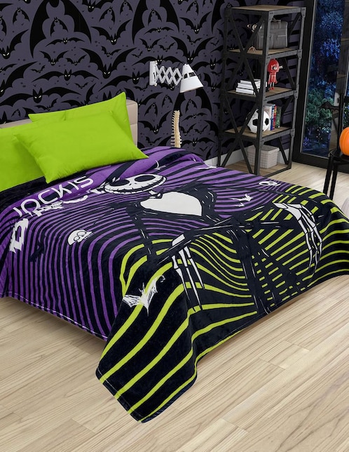 Cobertor Jack Skellington Serenity Back 1