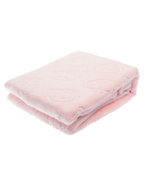 Frazada clásica de tejido punto Hello Kitty para niña