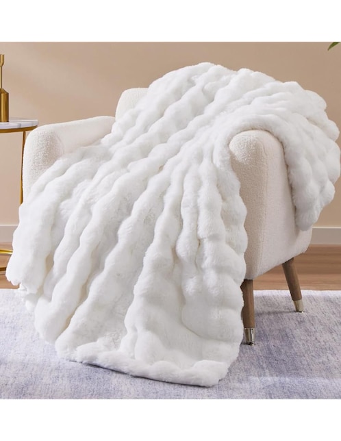Frazada térmica de tejido microfibra Soft Snow