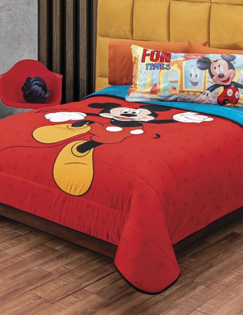 Cobertor Mickey Mouse Intima Hogar estampado gráfico