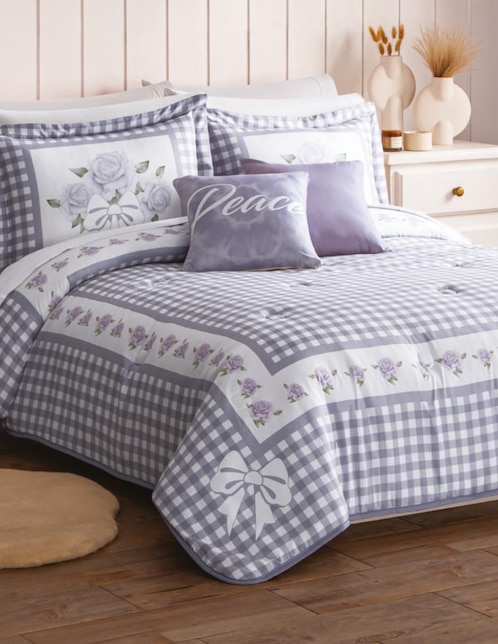 Set edredón Campiña Lavanda