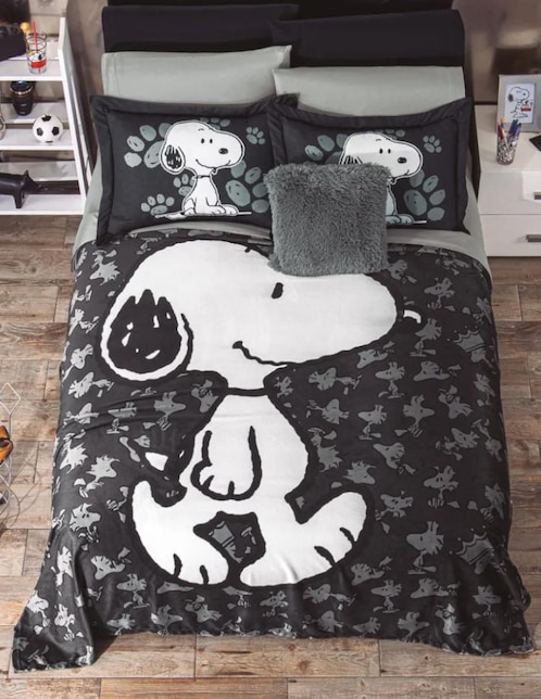 Cobertor Snoopy estampado infantil