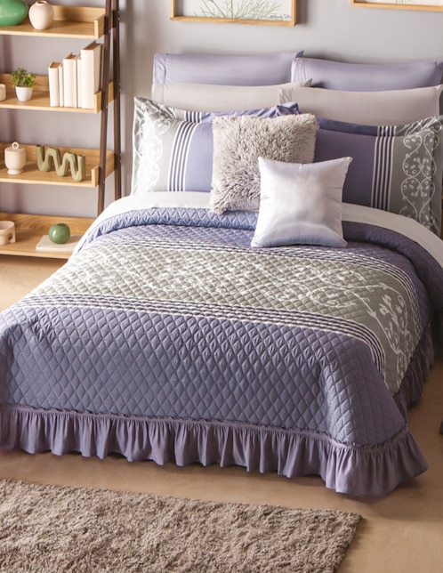 Set de colcha Lavanda