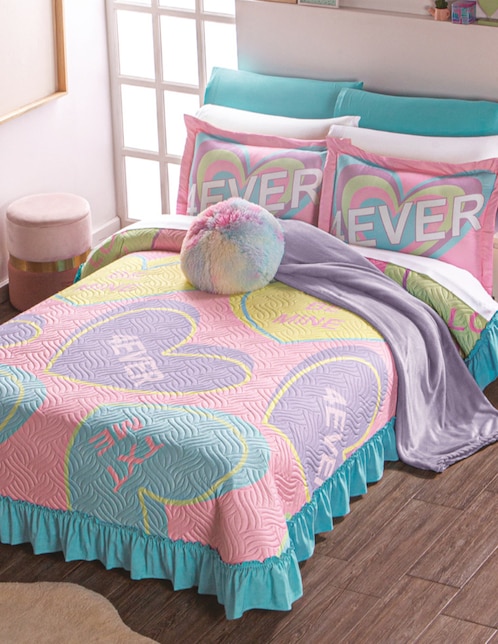 Set de colcha Hearts
