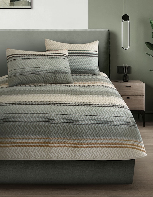 Set de colcha Dalfiori Basic Trey