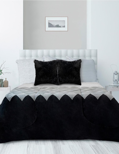 Cobertor Dormireal Zurich estampado rombos