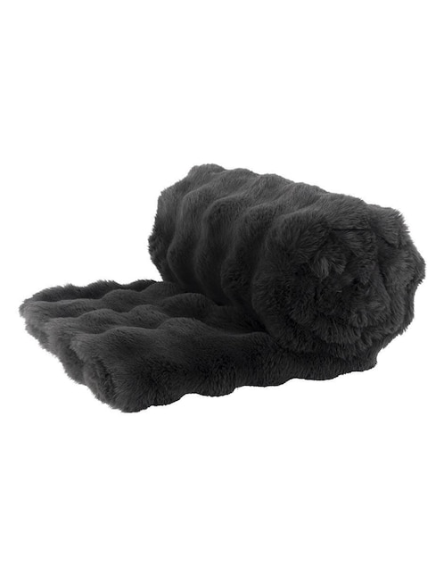 Frazada clásica de tejido suave Cantia Humo unisex
