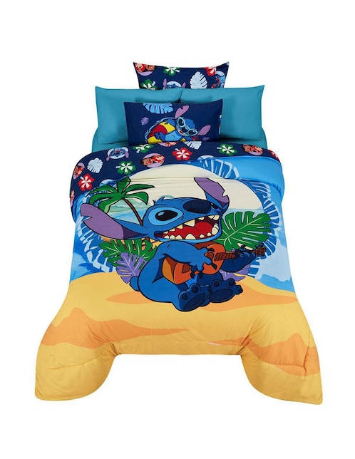 Set edredón Microfibra Playa Stitch 1