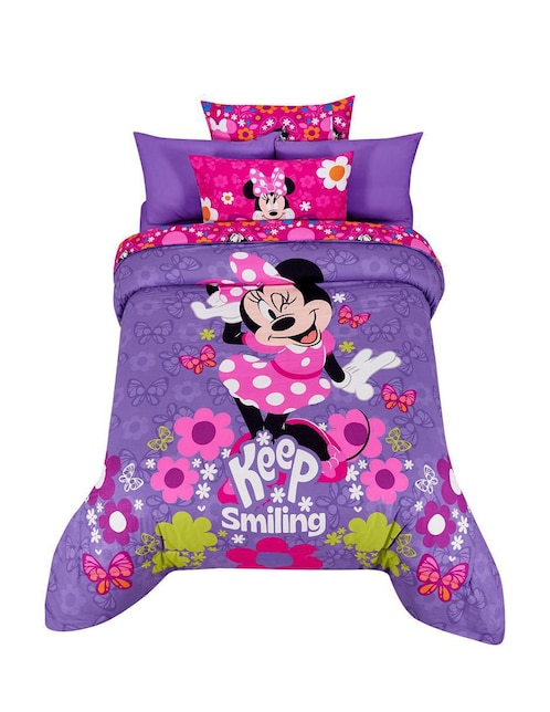 Set edredón Providencia Microfibra Keep Minnie Mouse