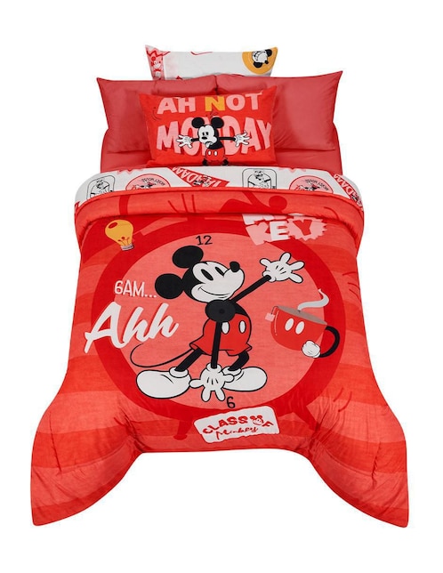 Set edredón Providencia Microfibra Monday Mickey Mouse