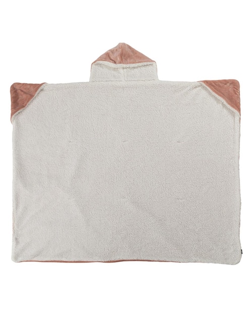 Frazada con capucha de tejido plano I. Poncho 1
