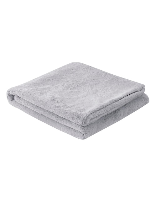 FRAZADA BASIC, 130 X 150 CM, GRIS