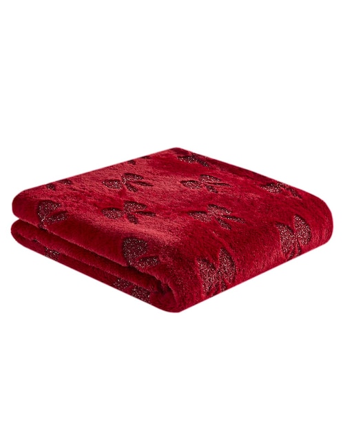 Frazada navideña de tejido jacquard Haus Holidays Lurex | Gran Barata