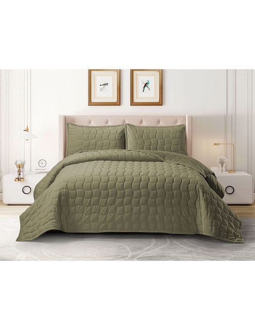 Set de colcha Wave Velvet 1