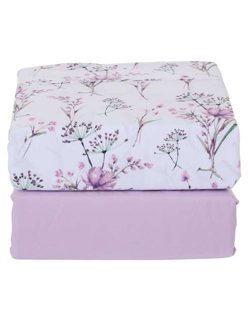 JGO SABANAS TWIN PACK FW25, KS, LILA HA