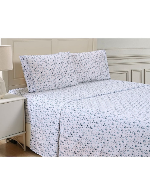 JGO SABANAS MF FLORAL, KS, LILA HAUS PR