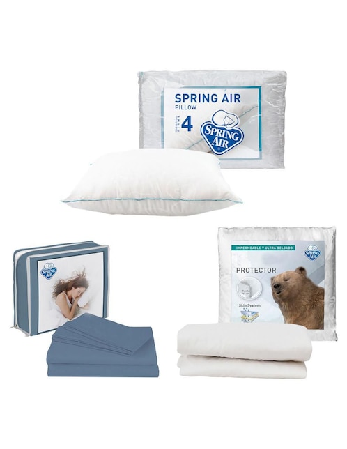Juego de sábanas de poliéster Spring Air Ultra Basic Oso