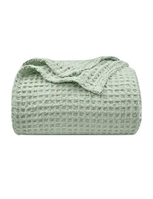 Frazada de tejido suave Waffle unisex 1