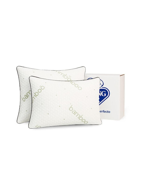 Set de almohada Spring Air Cozy-Bamboo firmeza alta