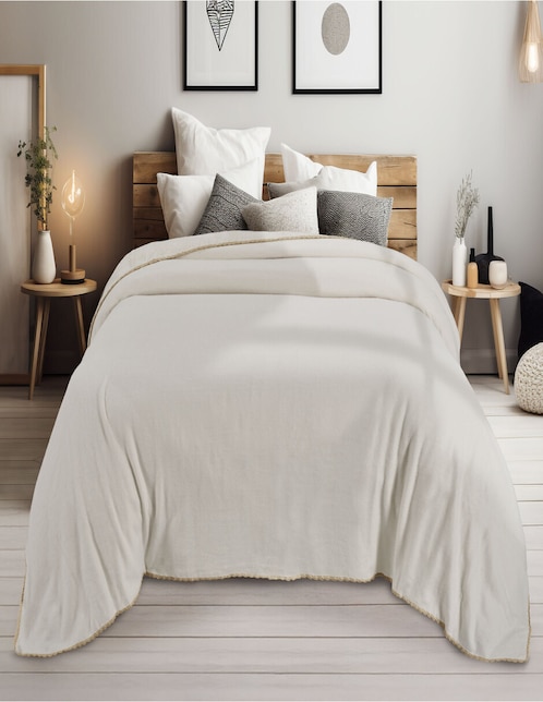 COBERTOR I.COTTON, KS, HUESO BLUEBELL &
