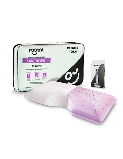 Almohada Roomi Lavander Shoulder Mist firmeza media