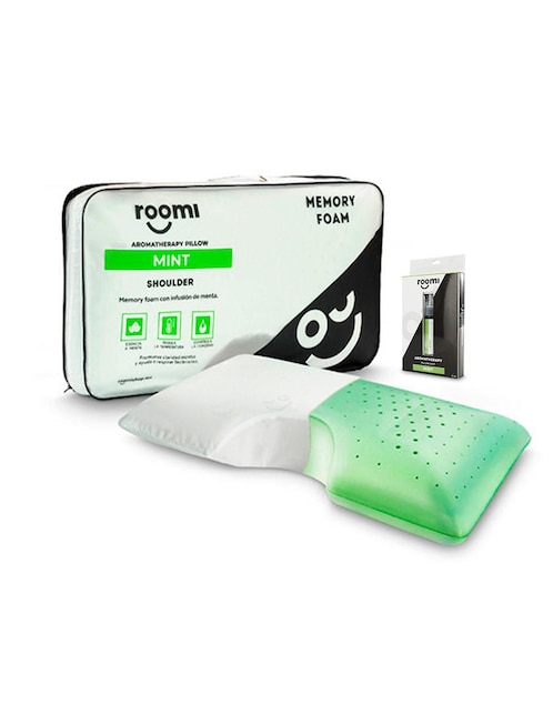 Almohada Roomi Mint Shoulder Mist firmeza media