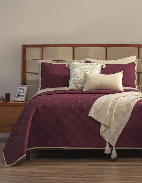 Set de colcha Intima Hogar Ligera Rioja
