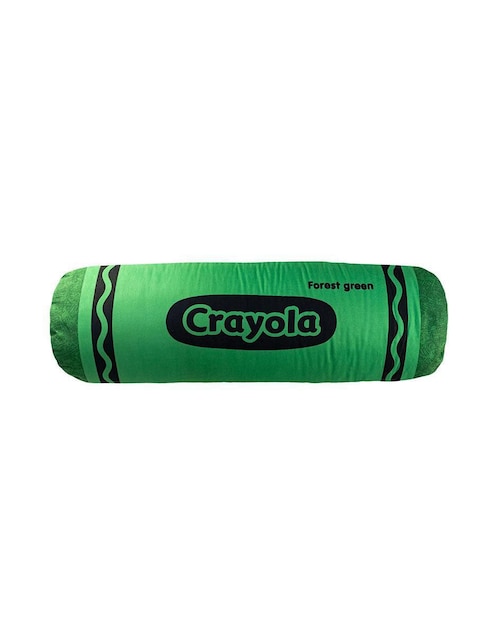Almohada forma de crayola verde firmeza media