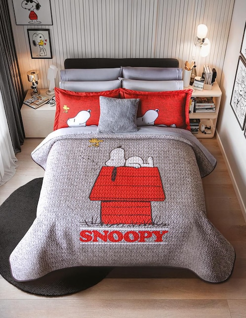 Edredón concord ultraligero snoopy