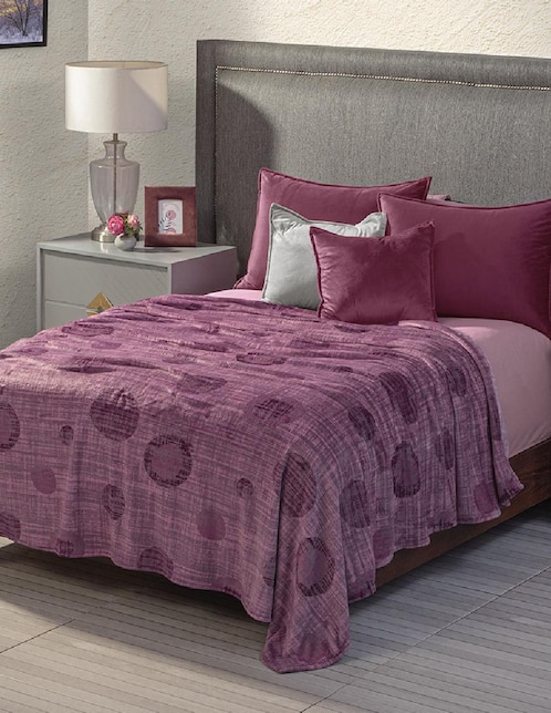 Cobertor Ligero Berry Plump estampado