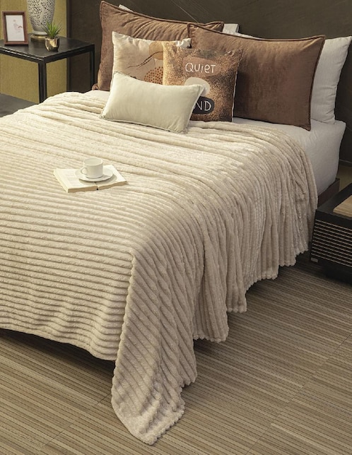 Cobertor 0-0-0 ligero luxury ivory