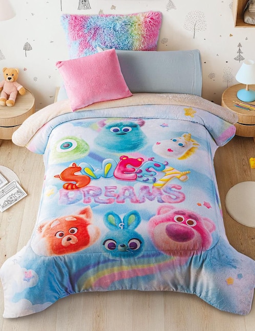 Cobertor pixar invernal fluffy