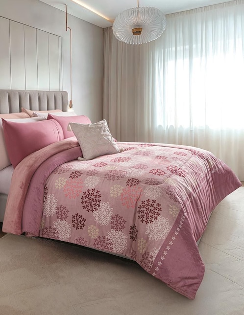 Cobertor luxs fluffy berry