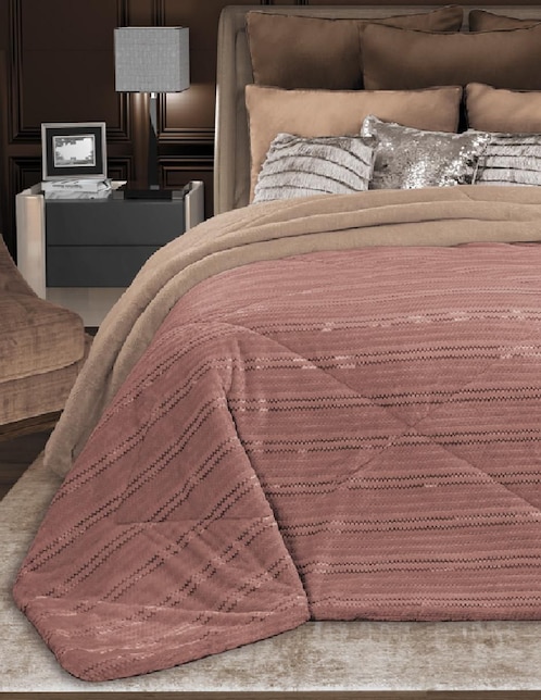 Cobertor Regina Winter Bloom estampado