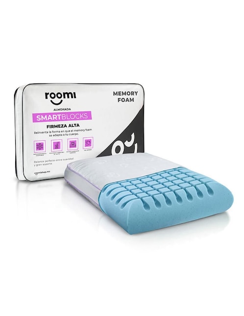 Almohada Roomi Smart Blocks firmeza alta